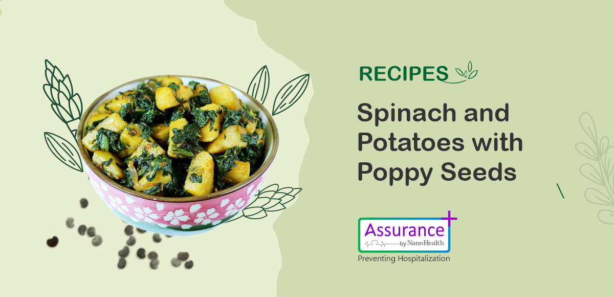 RECIPES: Spinach and Potatoes with Poppy Seeds